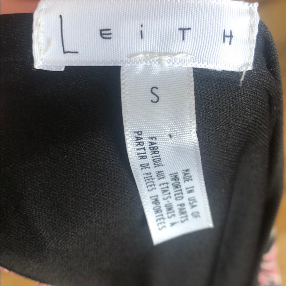 (Sold) Leith Nordstrom Black Rose Sleeveless Maxi - Picture 8 of 8